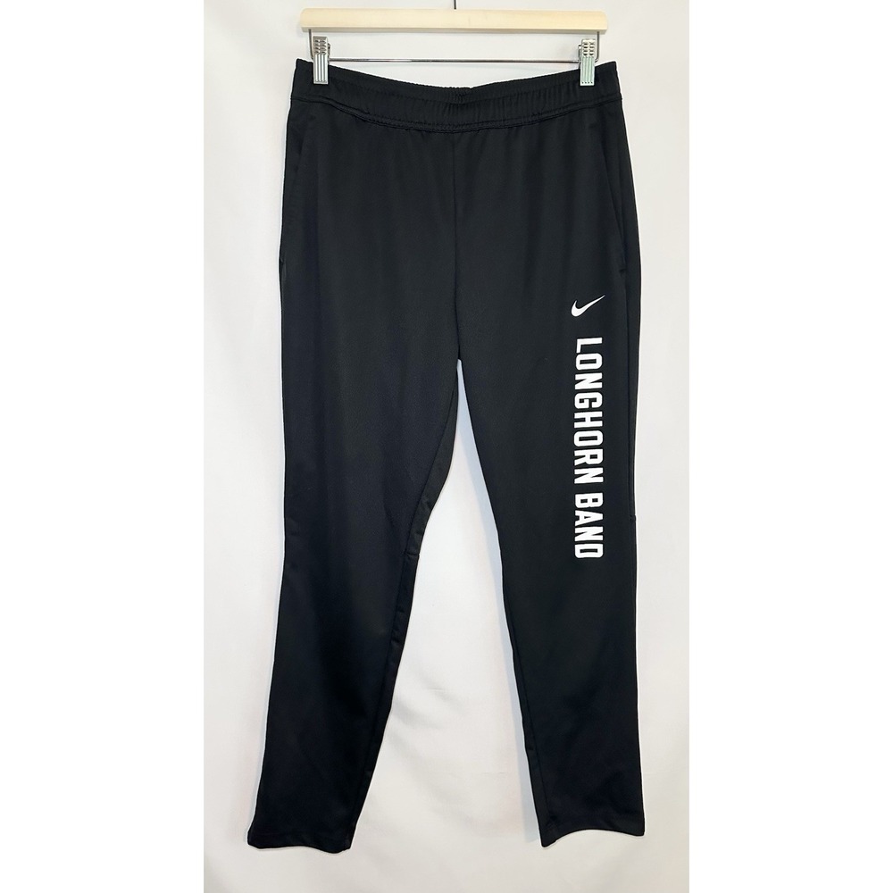NIKE Texas Longhorns Band NCAA UT Austin Black‎ Epic Pants Pull On Women MEDIUM